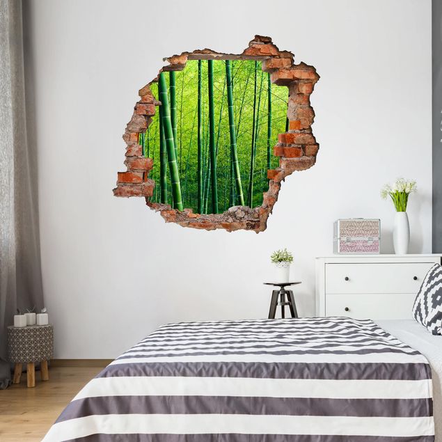 Bamboo stickers wall decor Bamboo Forest