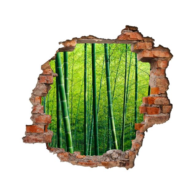 Wall decal forest Bamboo Forest