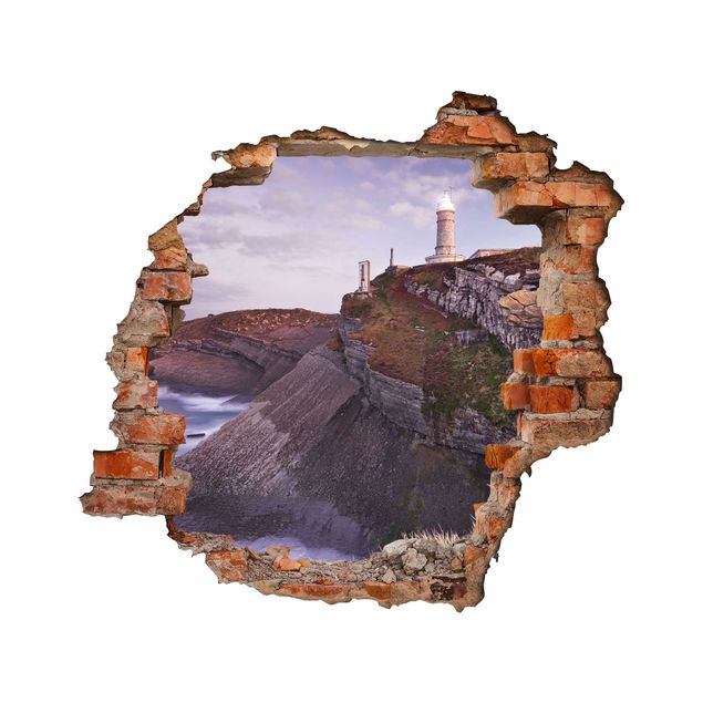 Wall stickers 3d Cliffs And Lighthouse