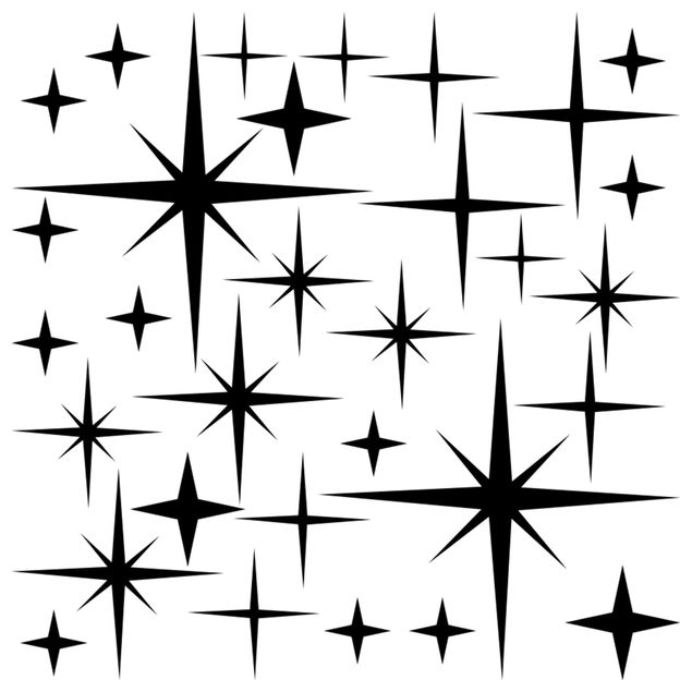 Universe wall stickers Starry sky Set