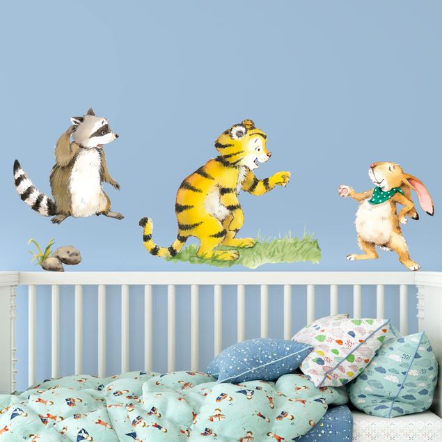 Kids room decor Little Tiger - Friends Set