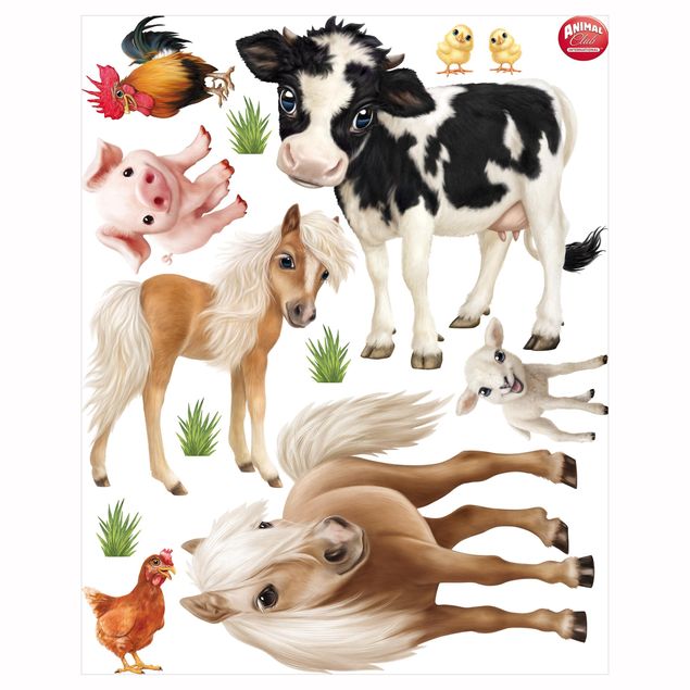 Wall stickers animals Farm Animals Set