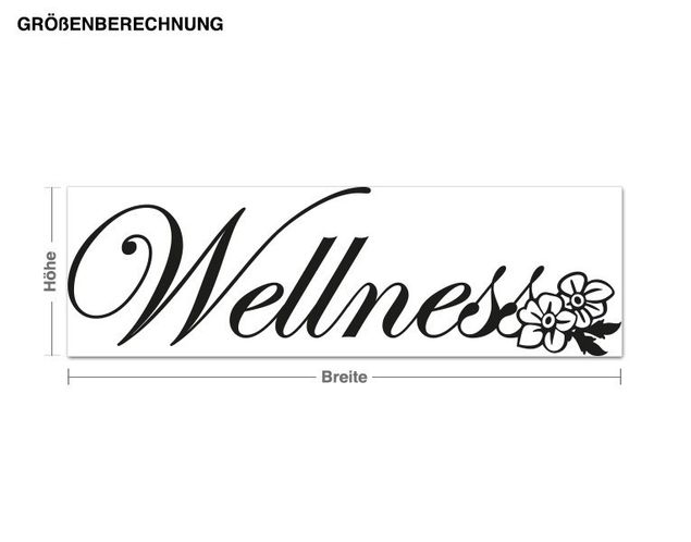Inspirational quotes wall stickers Wellness Lettering