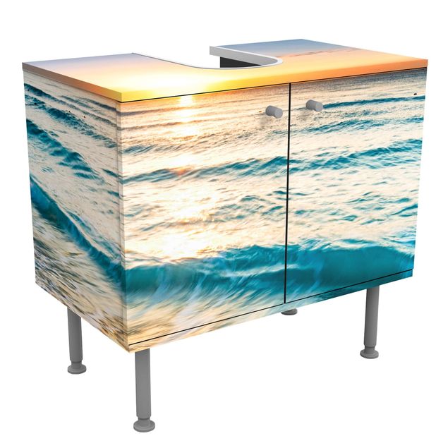 Sink vanity unit Sunset At The Beach