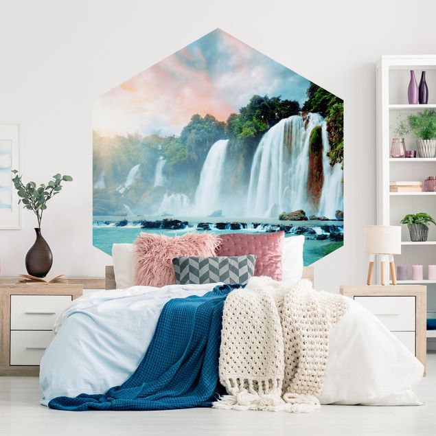 Wallpapers modern Waterfall Panoramic View