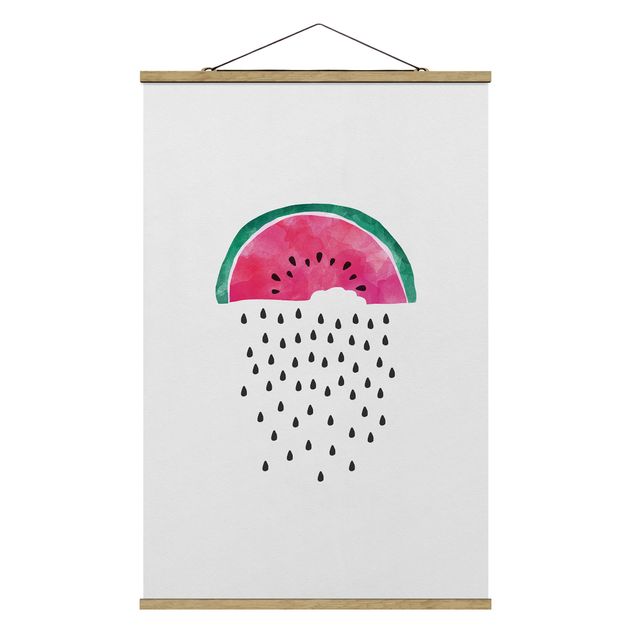 Fruit and vegetable prints Watermelon Rain