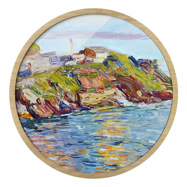 Prints landscape Wassily Kandinsky - Bay Rapallo
