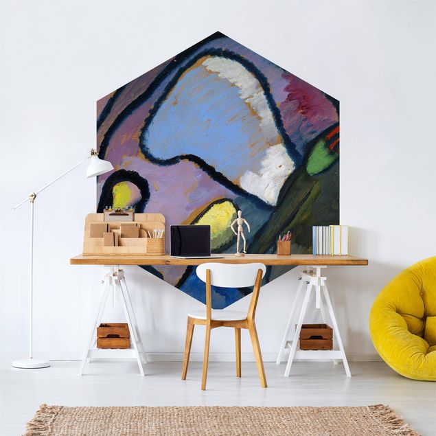 Contemporary wallpaper Wassily Kandinsky - Improvisation