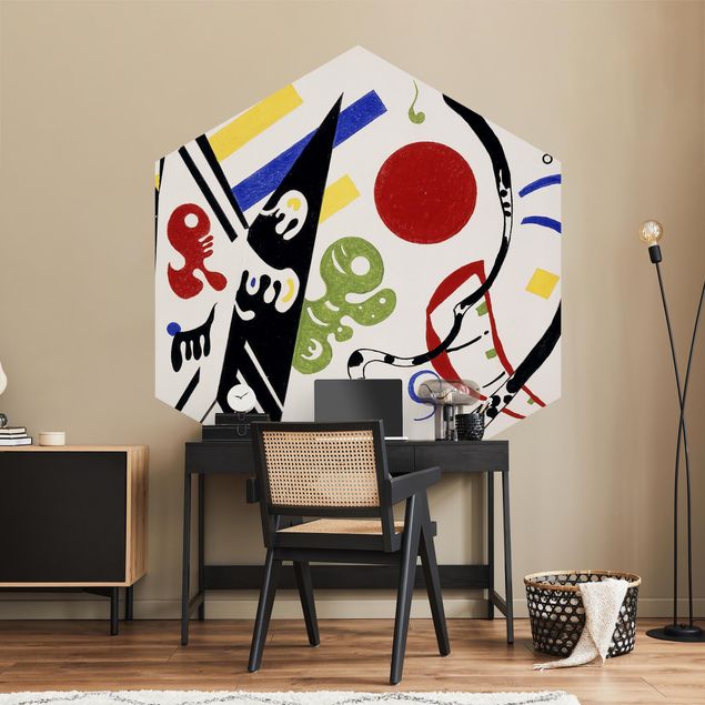 Contemporary wallpaper Wassily Kandinsky - Reciproque