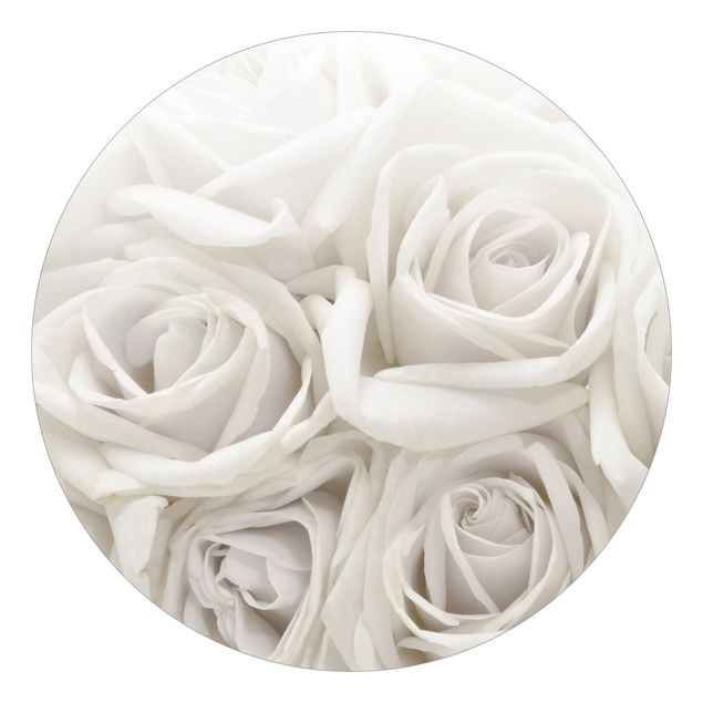 Modern wallpaper designs White Roses