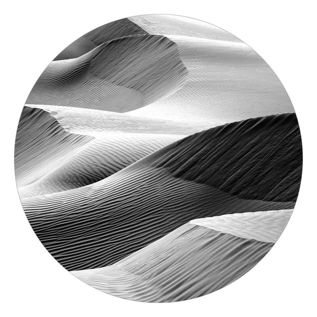 Modern wallpaper designs Wave Pattern In Desert Sand