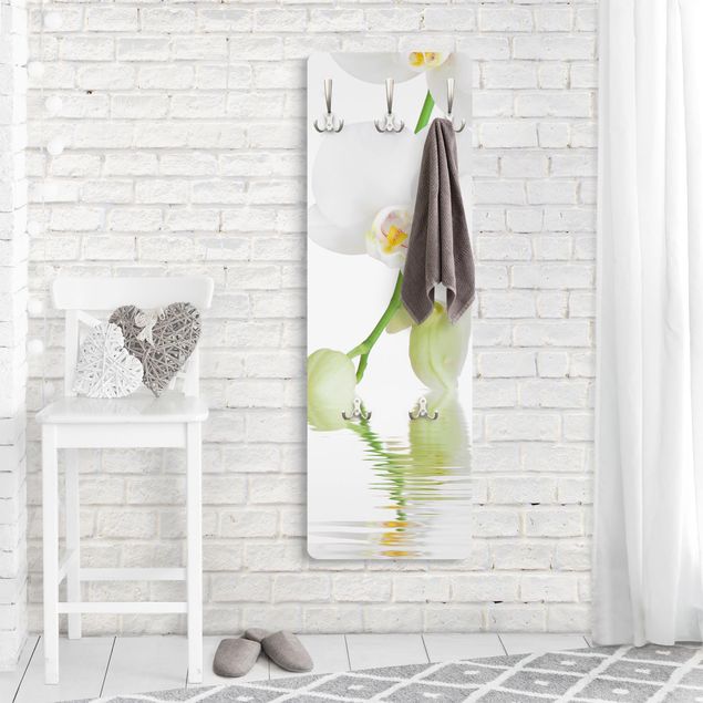 Coat rack white Spa Orchid - White Orchid