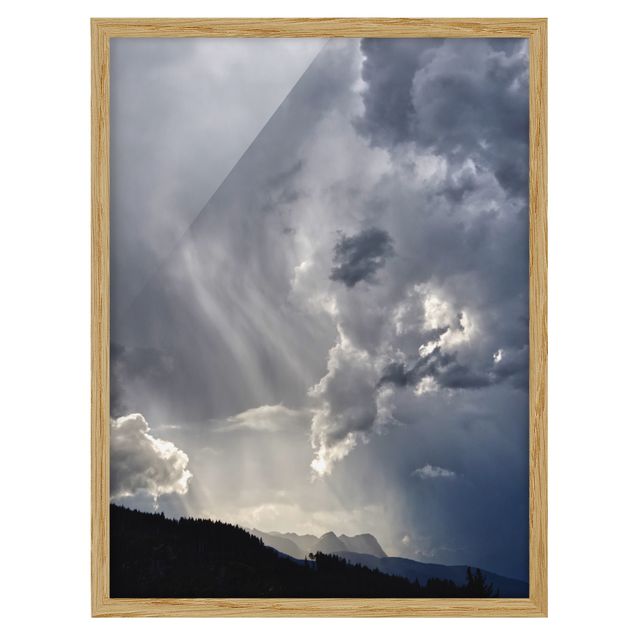 Nature wall art Wild Clouds