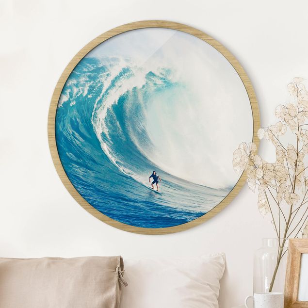 Framed beach pictures Wild Surfing