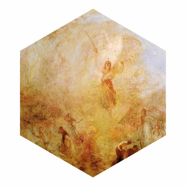 Wallpapers orange William Turner - The Angel Standing in the Sun