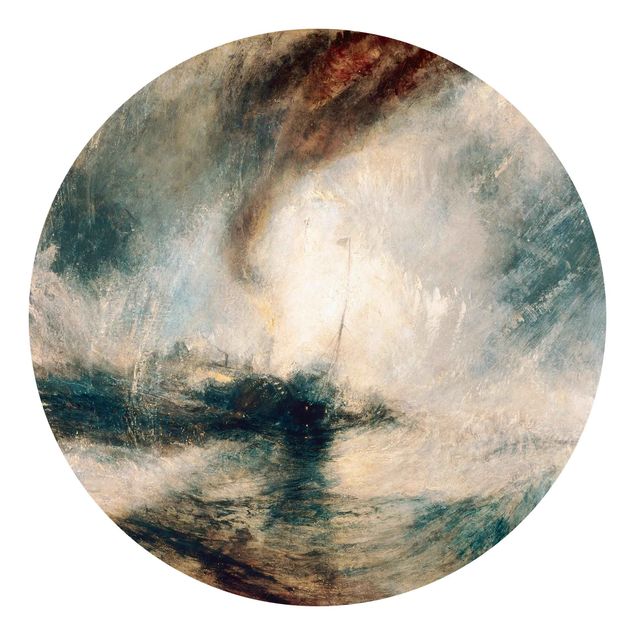 Contemporary wallpaper William Turner - Snow Storm - Steam-Boat Off A Harbour’S Mouth