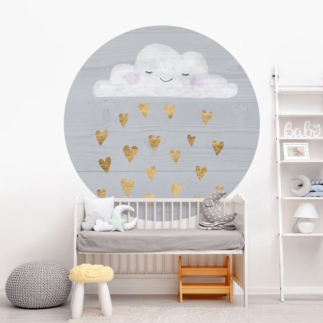 Wallpapers sky Cloud With Golden Hearts