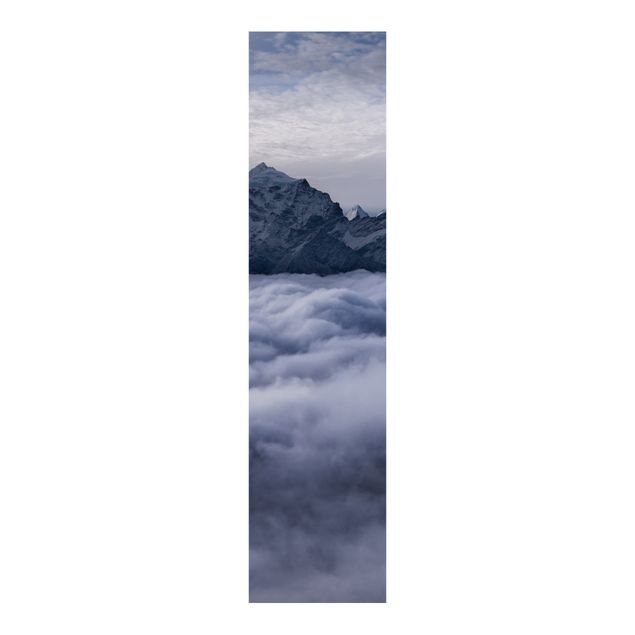 Sliding panel curtains landscape Sea Of ​​Clouds In The Himalayas