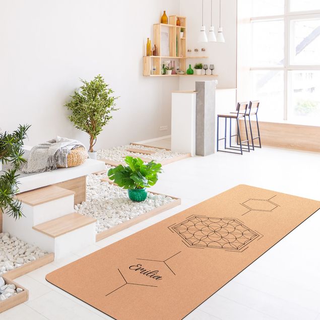 floral area rugs Customised Name Flower Of Life