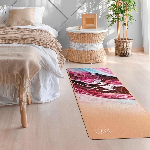 spiritual rugs Customised Name Galaxy