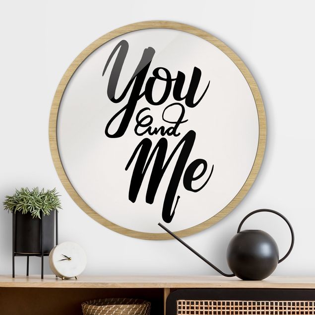 Prints quotes You and me