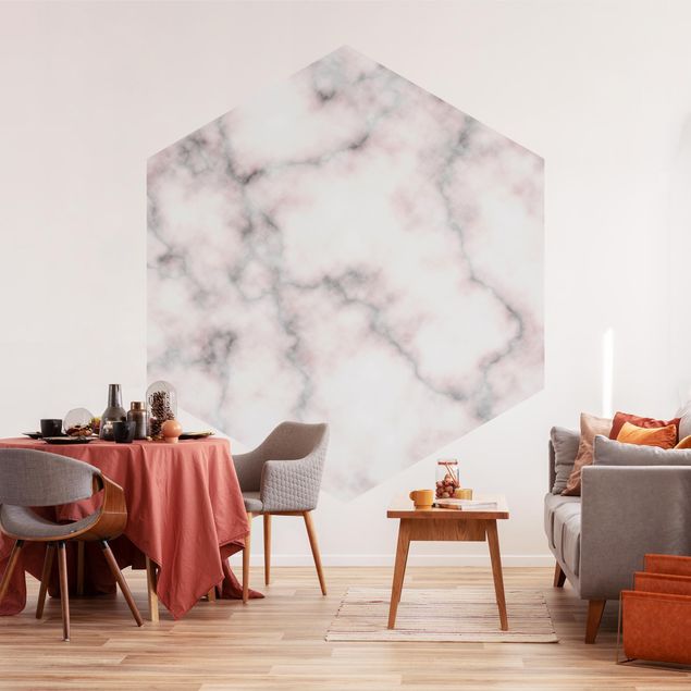 Wallpapers modern Delicate Marble Look