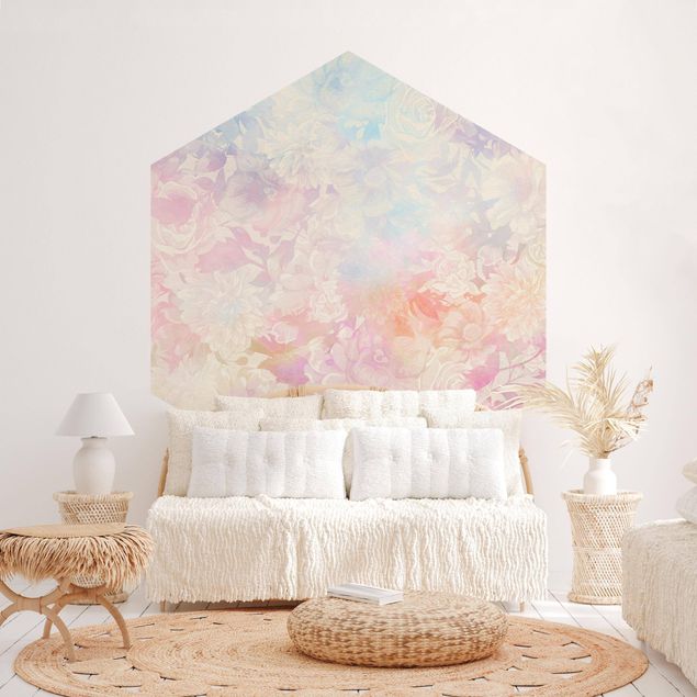 Silver wallpapers Delicate Blossom Dream In Pastel