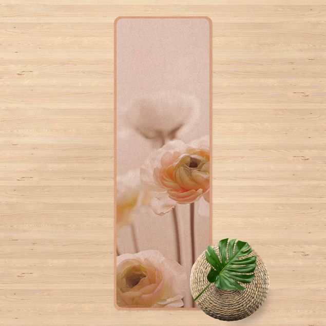 modern area rugs Delicate Bouquet Of Light Pink Flowers