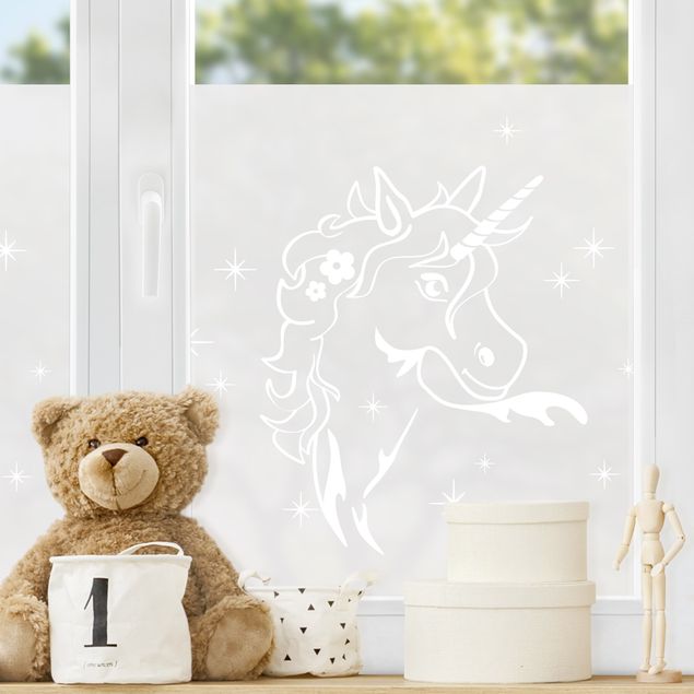 Window stickers animals Magical Unicorn II