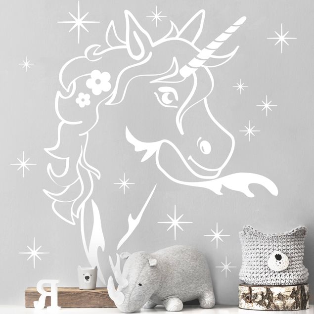 Wall decal Magic Unicorn