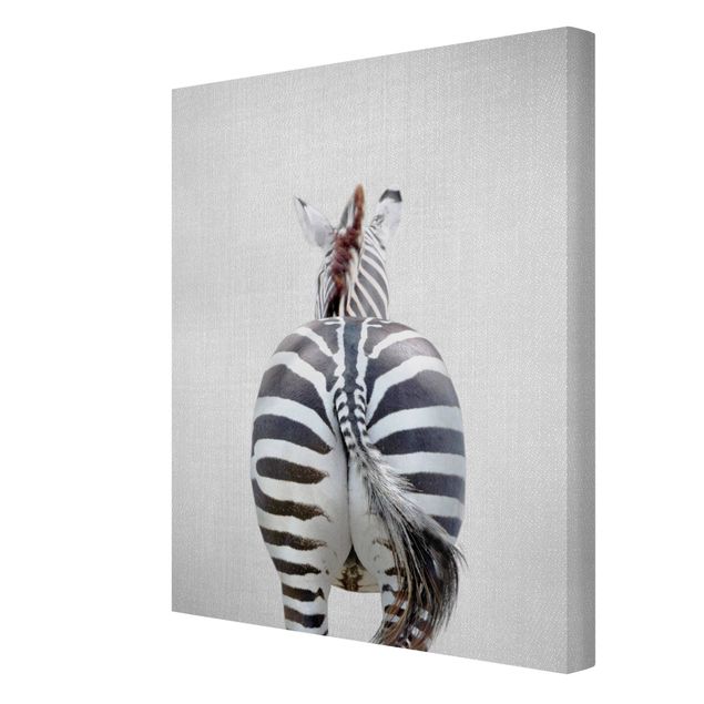 Contemporary art prints Zebra From Behind