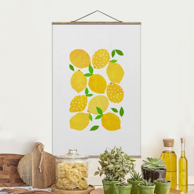 Kitchen Lemon With Dots