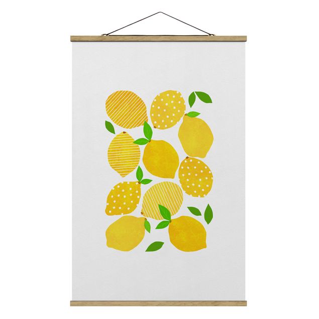 Prints fruit Lemon With Dots