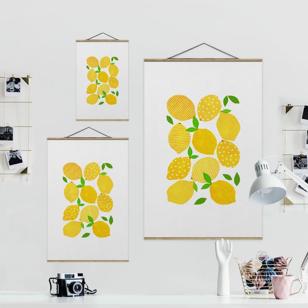 Prints Lemon With Dots